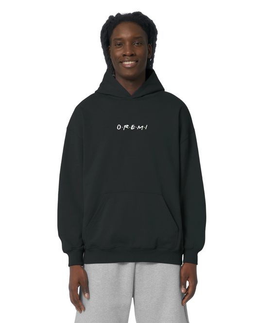 Heavyweight Friendship Hoodie - Black