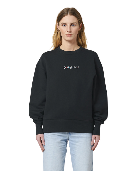 Heavyweight Friendship Crewneck - Black